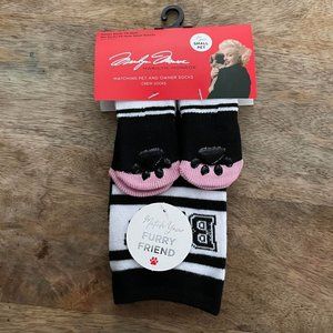 5/$20 NEW 6Pc Matching Pet & Pet Owner BFF Socks Set